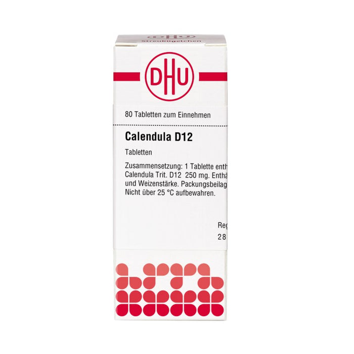 DHU Calendula D12 Tabletten, 80 pc Tablettes