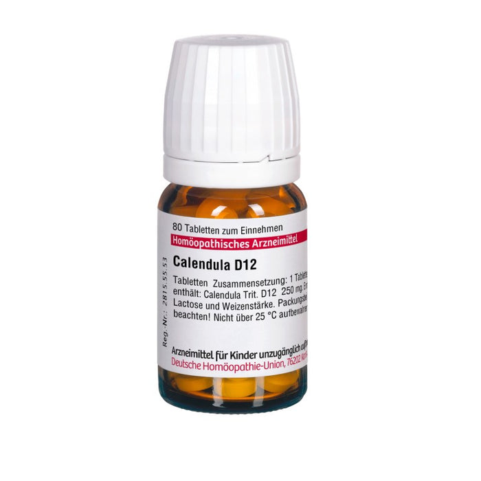 Calendula D12 DHU Tabletten, 80 St. Tabletten