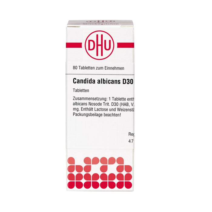 Candida albicans D30 DHU Tabletten, 80 St. Tabletten