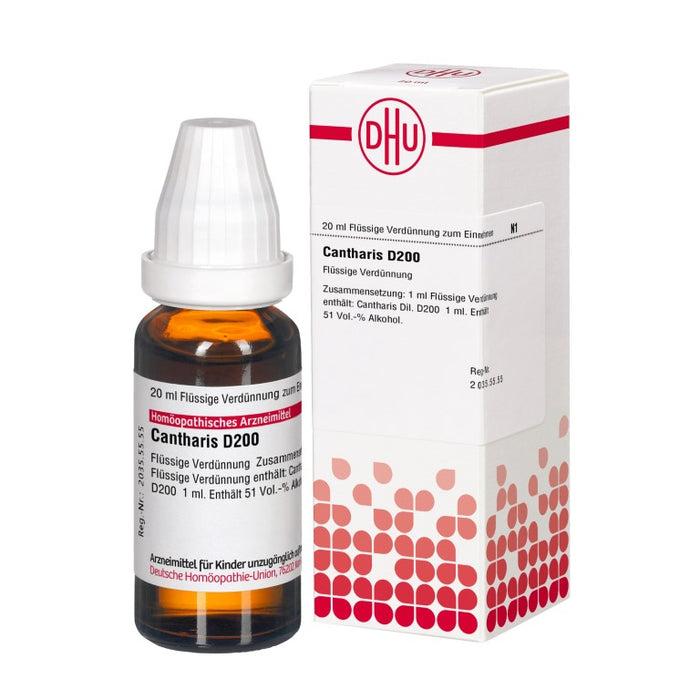 Cantharis D200 DHU Dilution, 20 ml Lösung