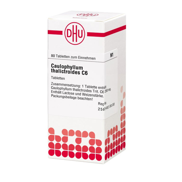 DHU Caulophyllum thalictroides C6 Tabletten, 80 pcs. Tablets