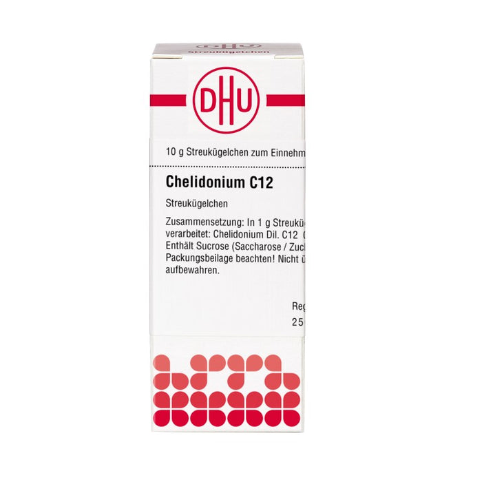 DHU Chelidonium C12 Streukügelchen, 10 g Globuli