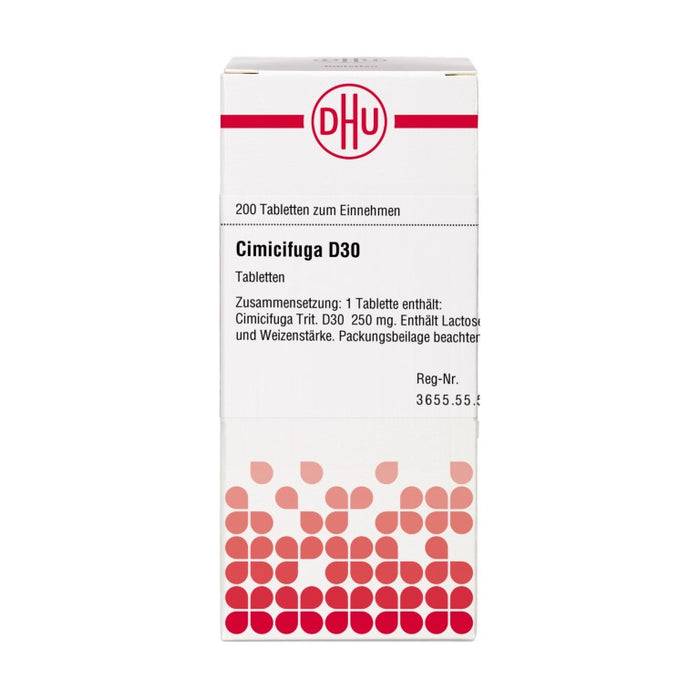 DHU Cimicifuga D30 Tabletten, 200 pcs. Tablets