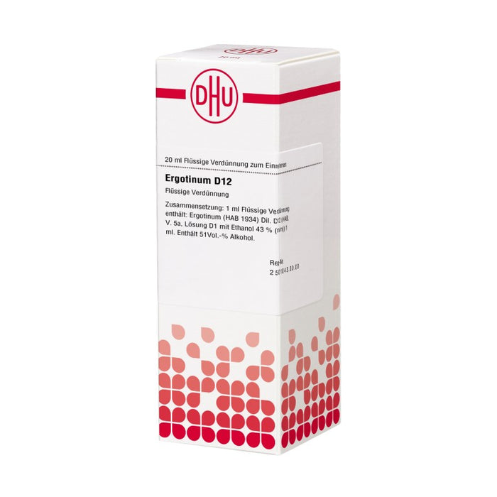 Ergotinum D12 DHU Dilution, 20 ml Lösung