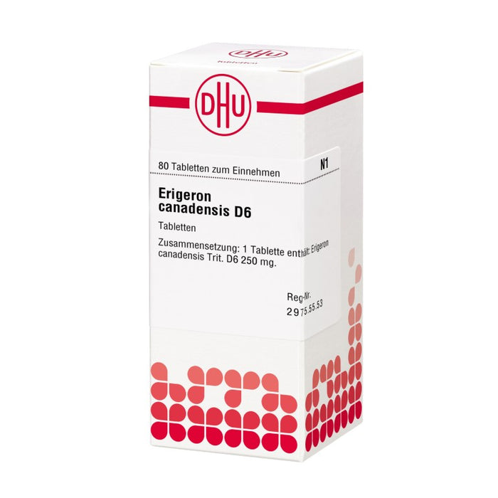 DHU Erigeron canadensis D6 Tabletten, 80 pcs. Tablets