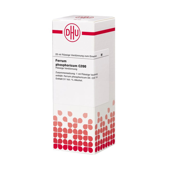 Ferrum phosphoricum C200 DHU Dilution, 20 ml Lösung