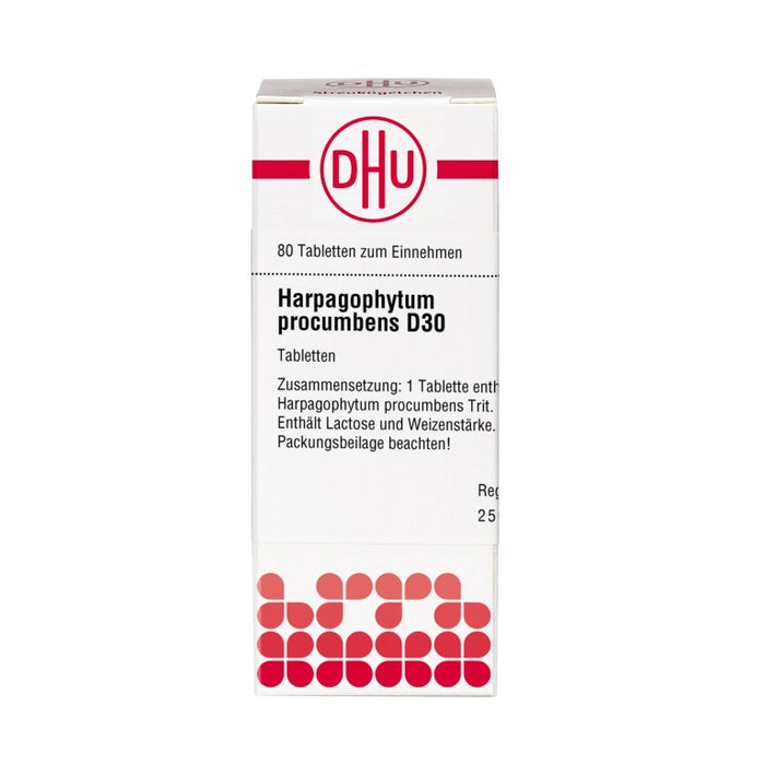 DHU Harpagophytum procumbens D30 Tabletten, 80 pc Tablettes