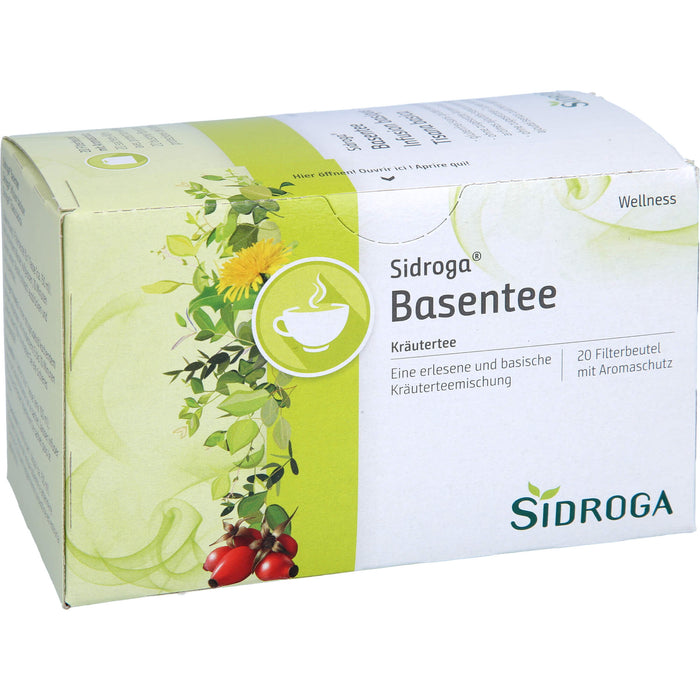 Sidroga Wellness-Tee Basentee, 20 pc Sac filtrant