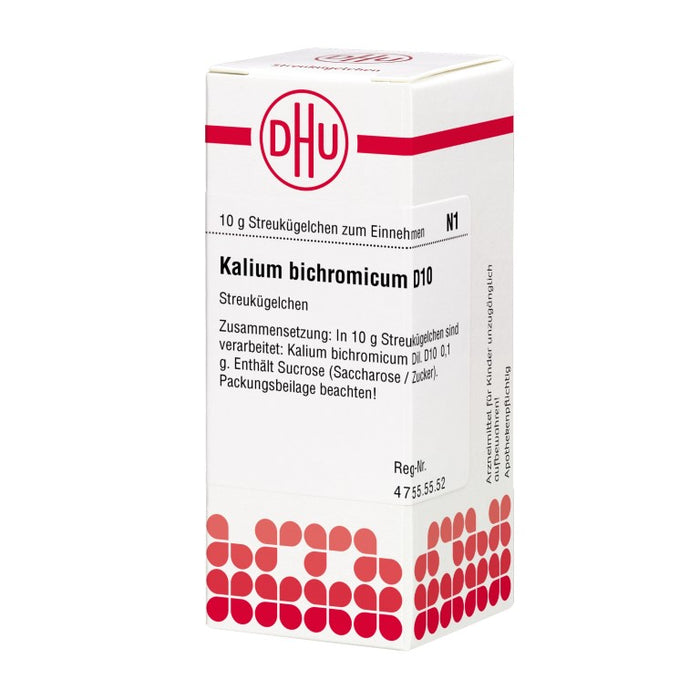 DHU Kalium bichromicum D10 Streukügelchen, 10 g Globuli