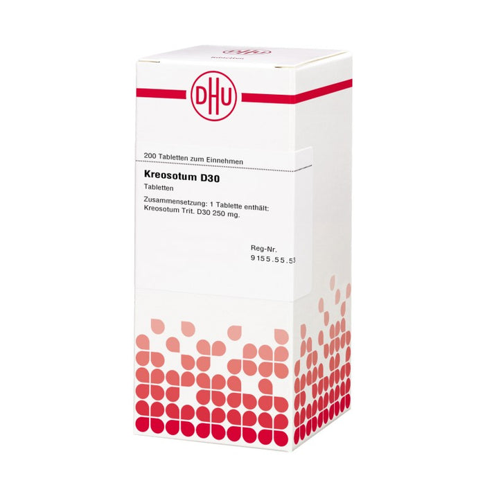 Kreosotum D30 DHU Tabletten, 200 St. Tabletten