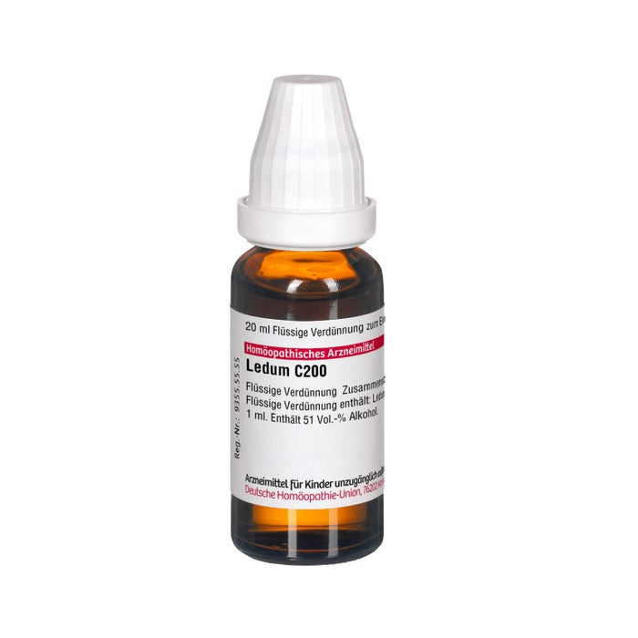 DHU Ledum C200 Dilution, 20 ml Lösung