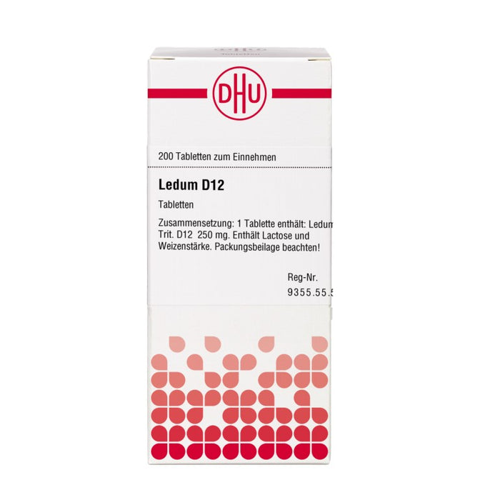 DHU Ledum D12 Tabletten, 200 St. Tabletten