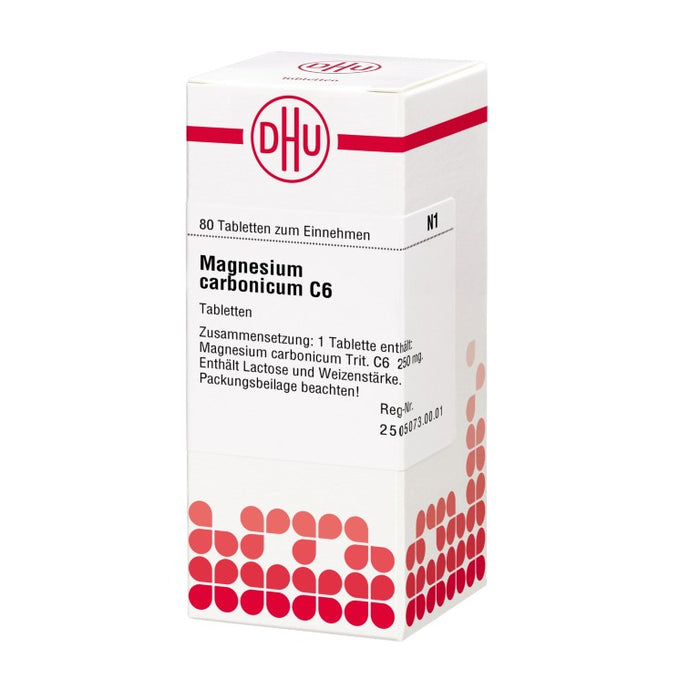 DHU Magnesium carbonicum C6 Tabletten, 80 pc Tablettes