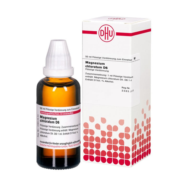 Magnesium chloratum D6 DHU Dilution, 50 ml Lösung