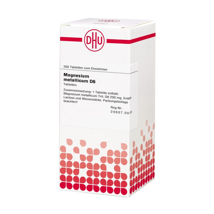 DHU Magnesium metallicum D6 Tabletten, 200 pc Tablettes