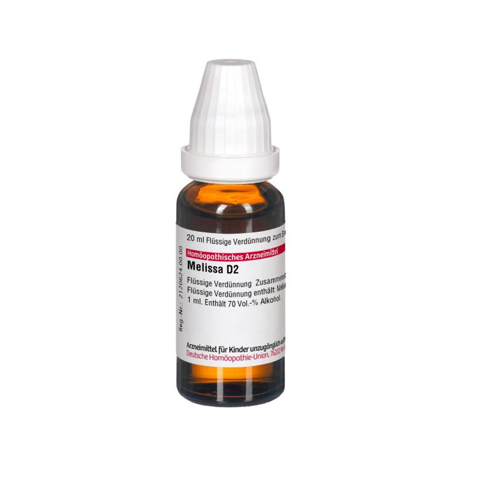 Melissa D2 DHU Dilution, 20 ml Lösung