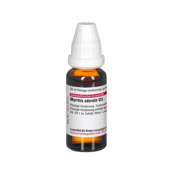 Myrrhis odorata D3 DHU Dilution, 20 ml Lösung