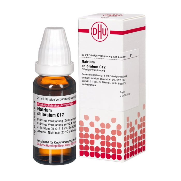 Natrium chloratum C12 DHU Dilution, 20 ml Lösung