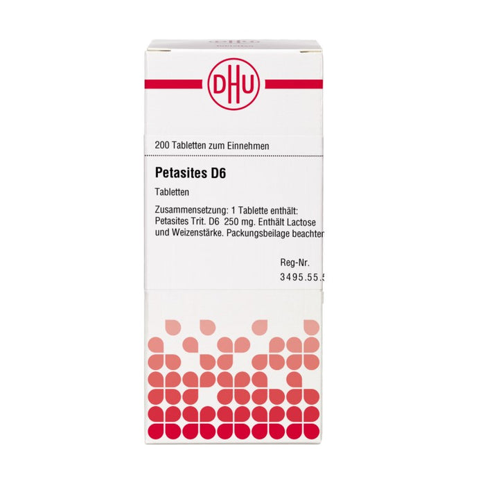 DHU Petasites D 6 Tabletten, 200 St. Tabletten