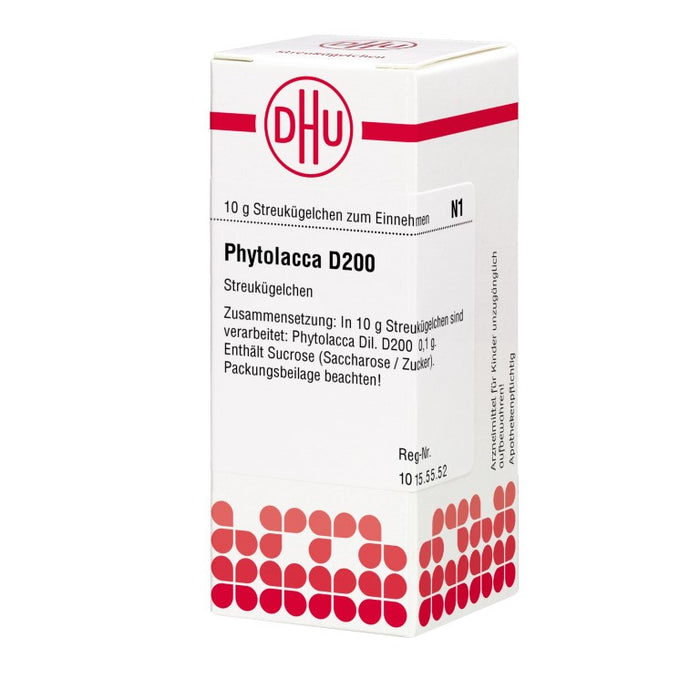 DHU Phytolacca D200 Streukügelchen, 10 g Globules