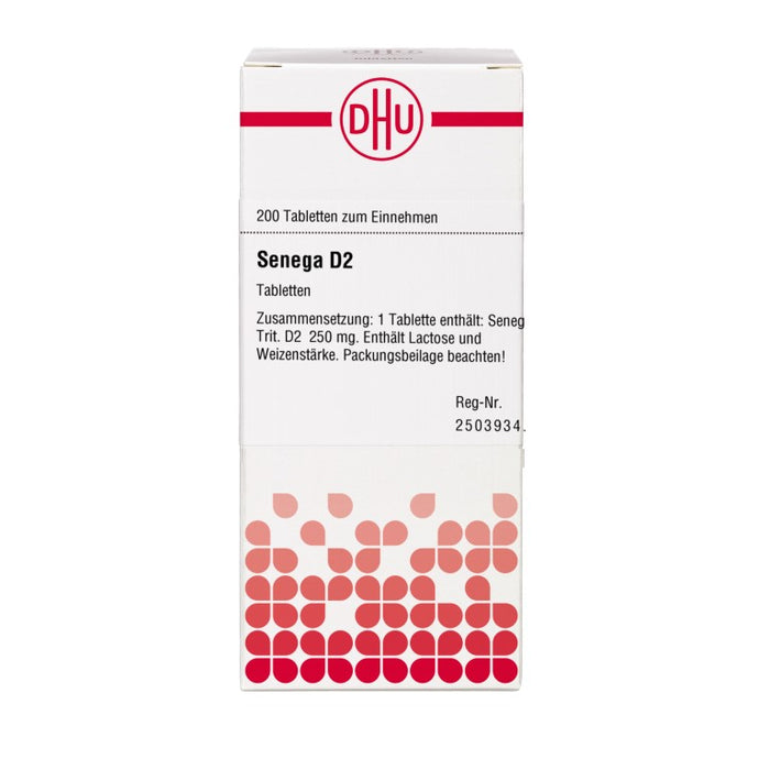 DHU Senega D2 Tabletten, 200 pc Tablettes