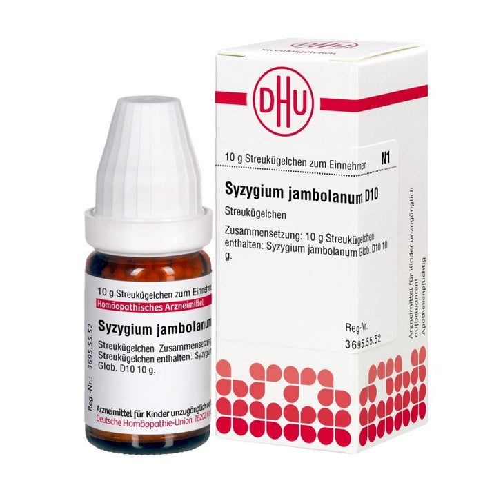 DHU Syzygium jambolanum D 10 Streukügelchen, 10 g Globules