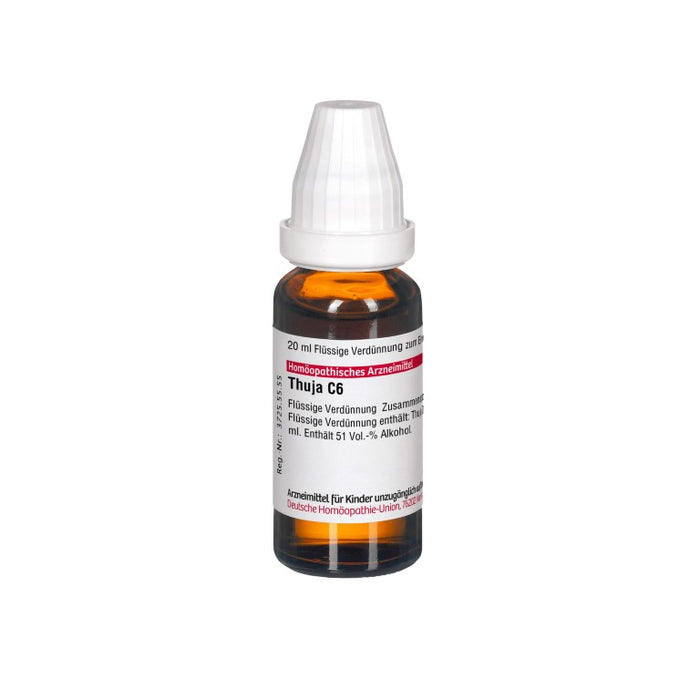 DHU Thuja C6 Dilution, 20 ml Lösung