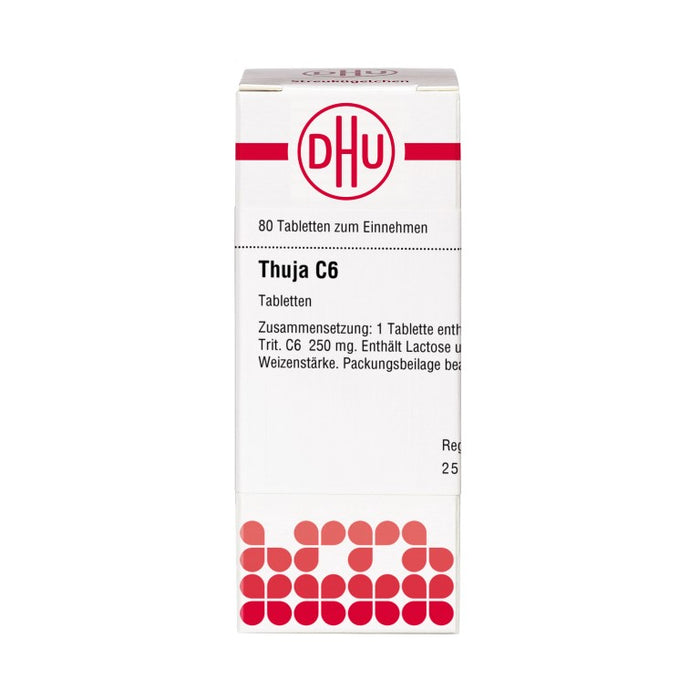 DHU Thuja C6 Tabletten, 80 St. Tabletten