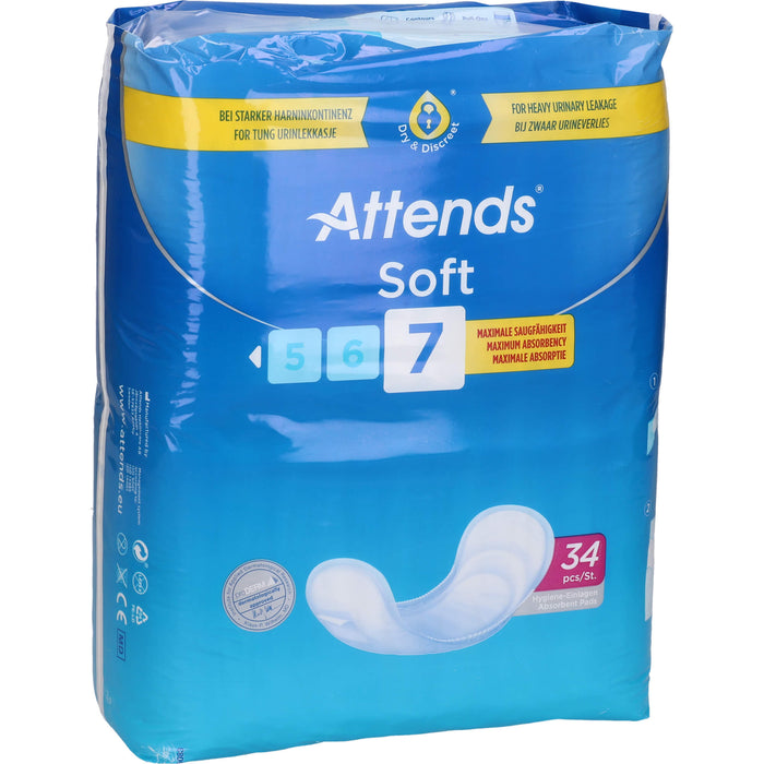 Attends Soft 7, 34 pc Paquet