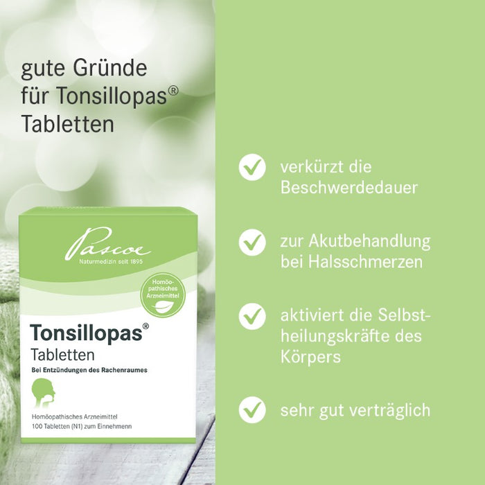 Tonsillopas Tabletten, 100 St TAB