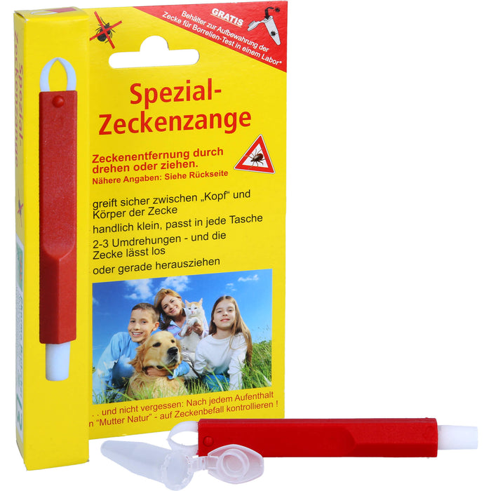 Pharma Brutscher Spezial-Zeckenzange, 1 pc Suppression des tiques