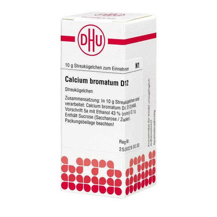 DHU Calcium bromatum D12 Streukügelchen, 10 g Globuli