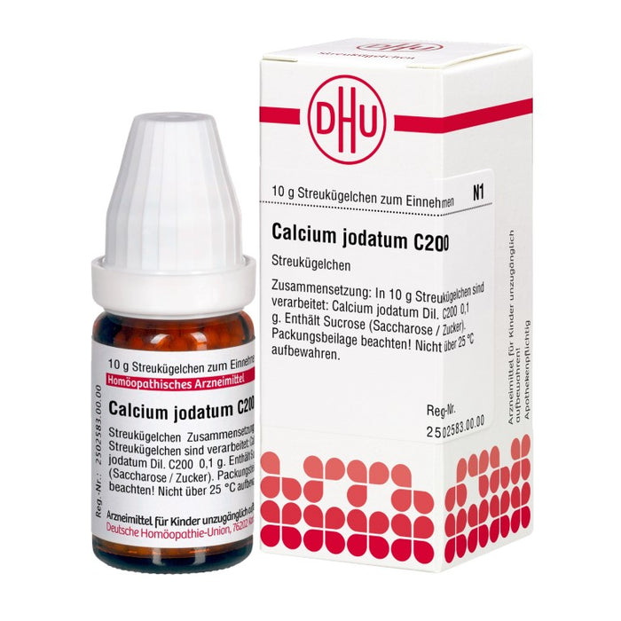 DHU Calcium jodatum C200 Streukügelchen, 10 g Globules