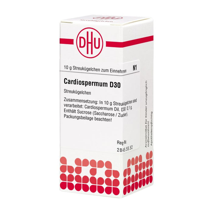 DHU Cardiospermum D30 Streukügelchen, 10 g Globuli