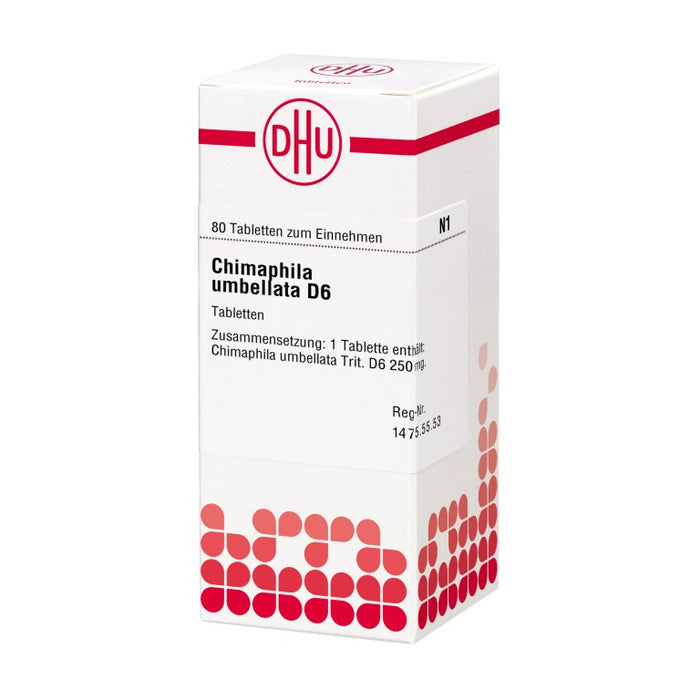 DHU Chimaphila umbellata D6 Tabletten, 80 pcs. Tablets