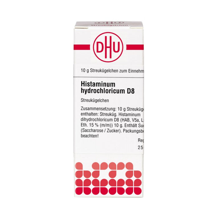 DHU Histaminum hydrochloricum D8 Streukügelchen, 10 g Globuli