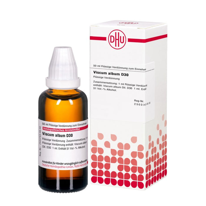 DHU Viscum album D30 Dilution, 50 ml Lösung