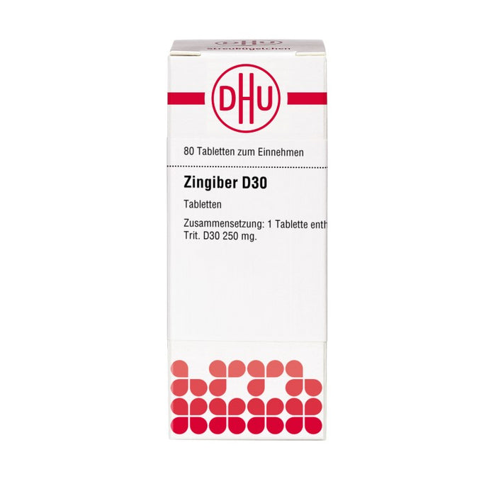 DHU Zingiber D30 Tabletten, 80 pcs. Tablets