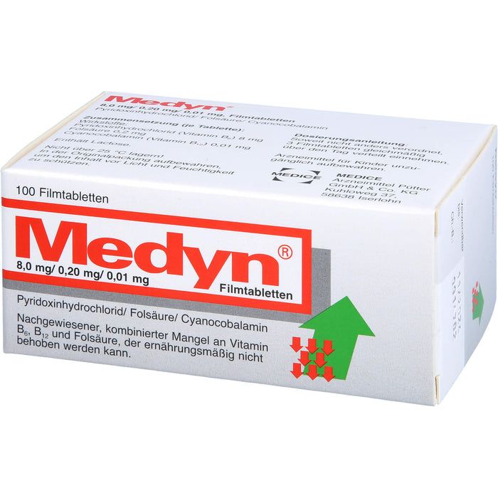 Medyn 8,0 mg/0,20 mg/0,01 mg, Filmtabletten, 100 St. Tabletten