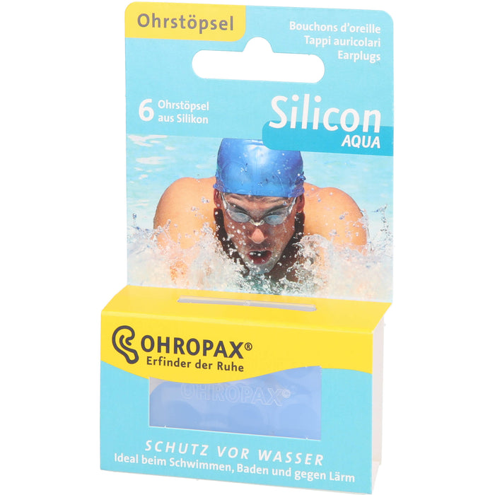 OHROPAX Silicon Aqua, 5 pcs. Earplugs