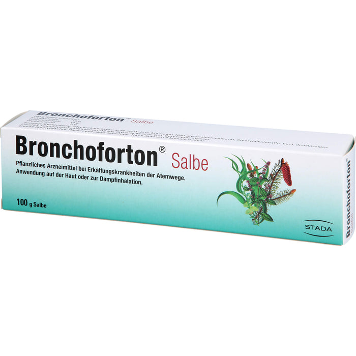 Bronchoforton Salbe bei Erkältungskrankheiten, 100 g Salbe