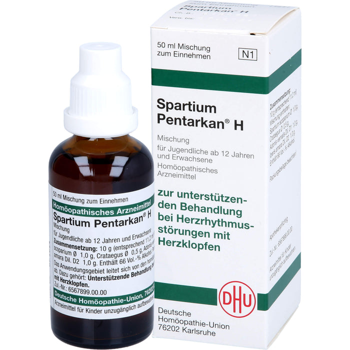 DHU Spartium Pentarkan H Mischung, 50 ml Lösung