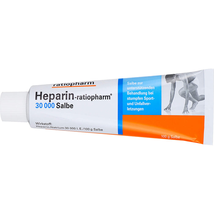 Heparin-ratiopharm 30 000 Salbe bei Prellungen, Zerrungen und Blutergüssen, 100 g Onguent