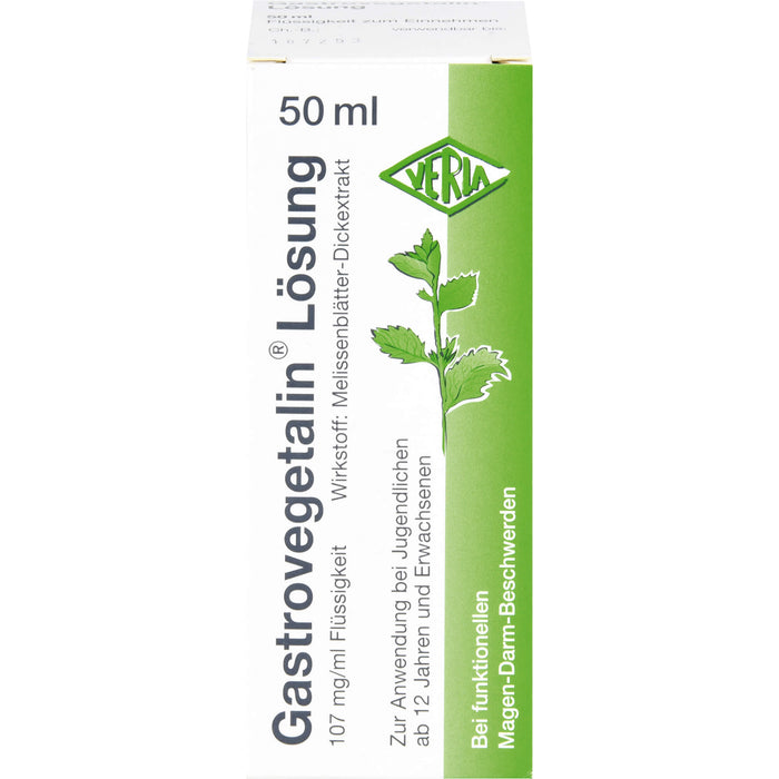 Gastrovegetalin Lösung bei Magen-Darm-Beschwerden, 50 ml Lösung