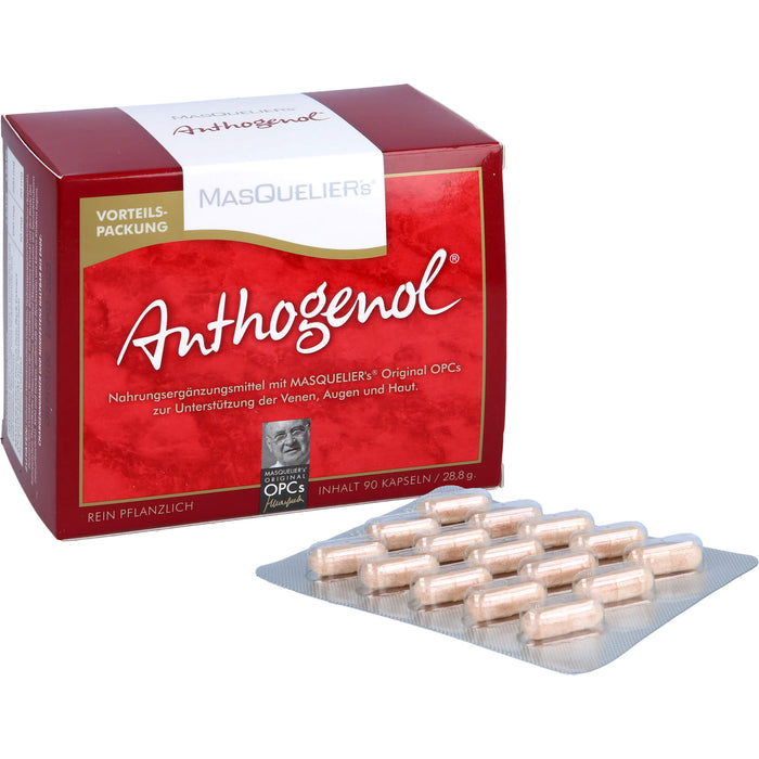 MASQUELIER´s Anthogenol Kapseln, 90 pcs. Capsules