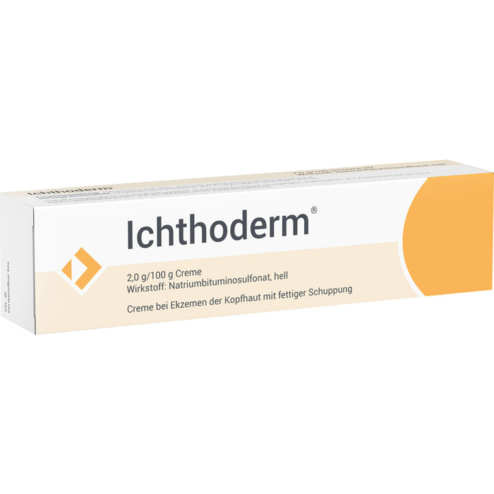 Ichthoderm Creme bei Kopfhautentzündungen, 50 g Creme