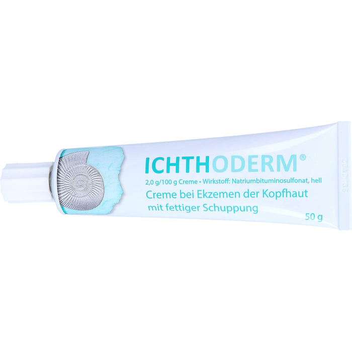 Ichthoderm Creme bei Kopfhautentzündungen, 50 g Creme