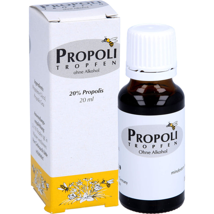 PROPOLI TROPFEN OHNE ALKOHOL, 20 ml Solution