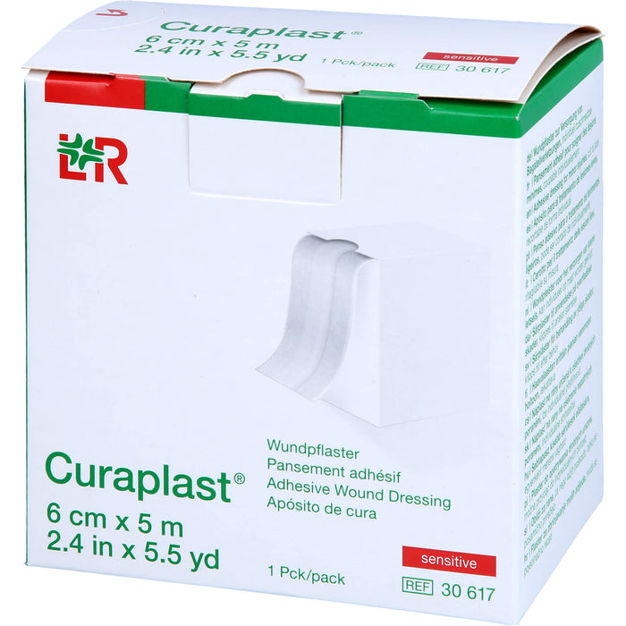 Curaplast Sensitiv Wundschnellverband 6 cm x 5 m, 1 St. Pflaster