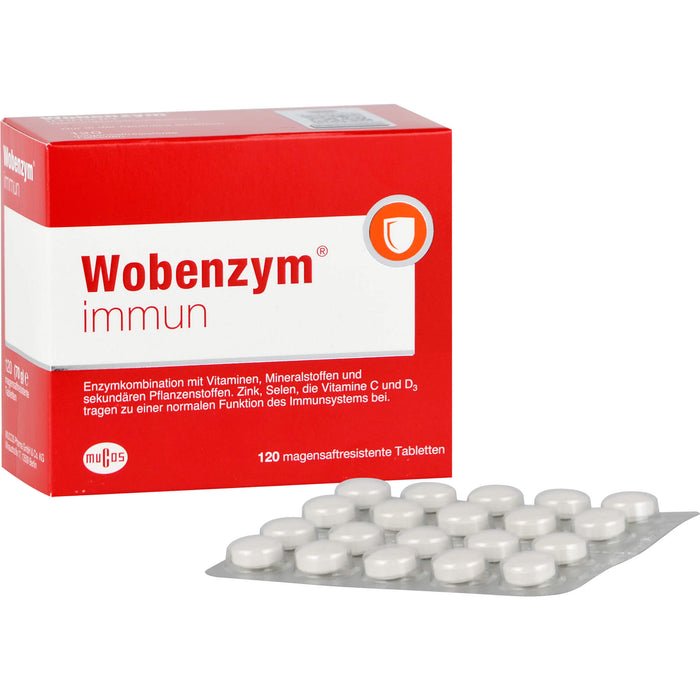 Wobenzym immun Tabletten, 120 pcs. Tablets